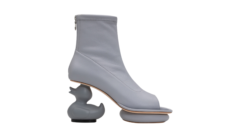 Duck Heel Boots