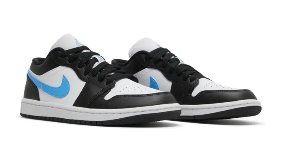 Wmns Air Jordan 1 Low 'Black University Blue'