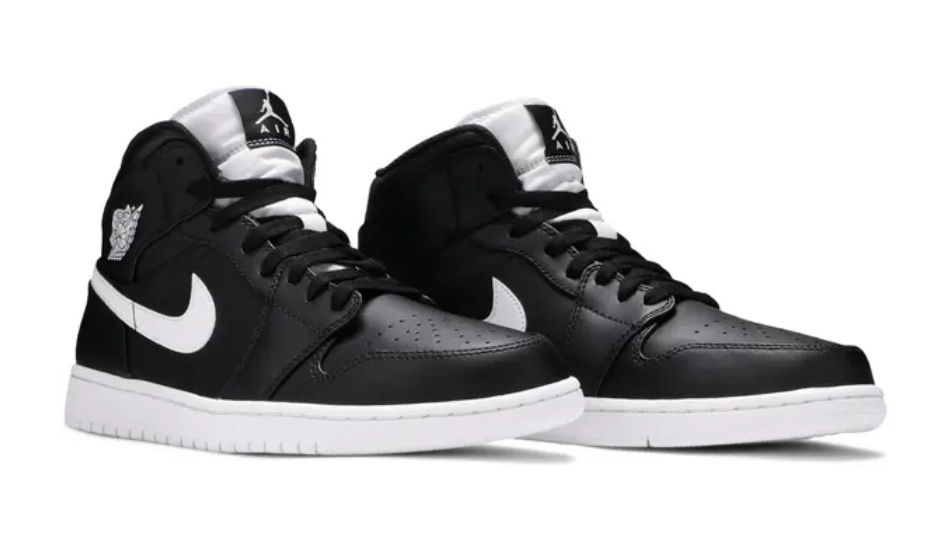 Air Jordan 1 Retro Mid 'Black White'
