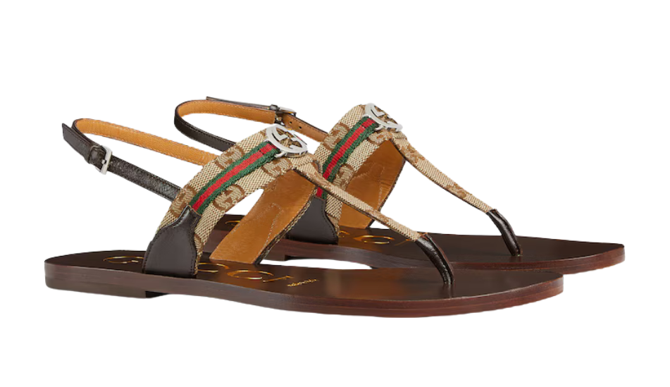 Women's Interlocking G Web sandal