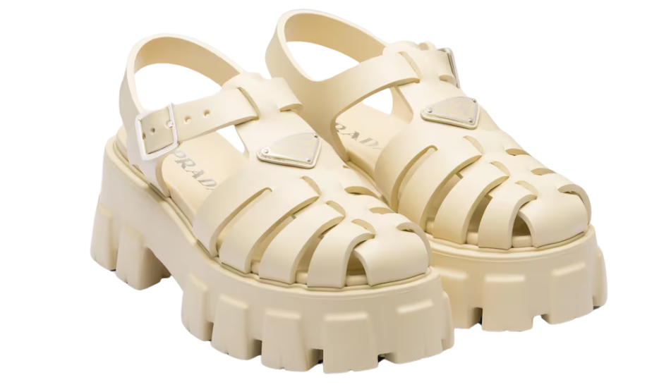 Rubber Monolith sandals