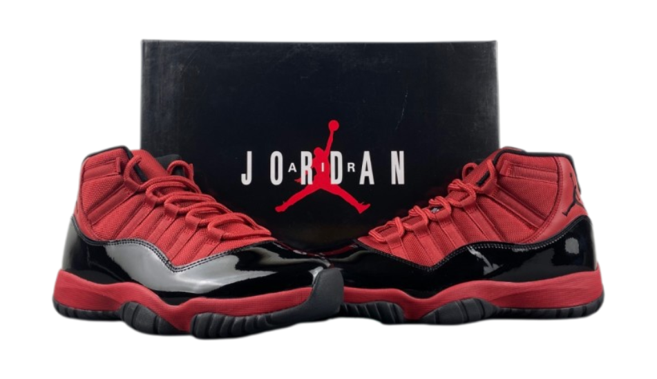 Air Jordan 11 red and black