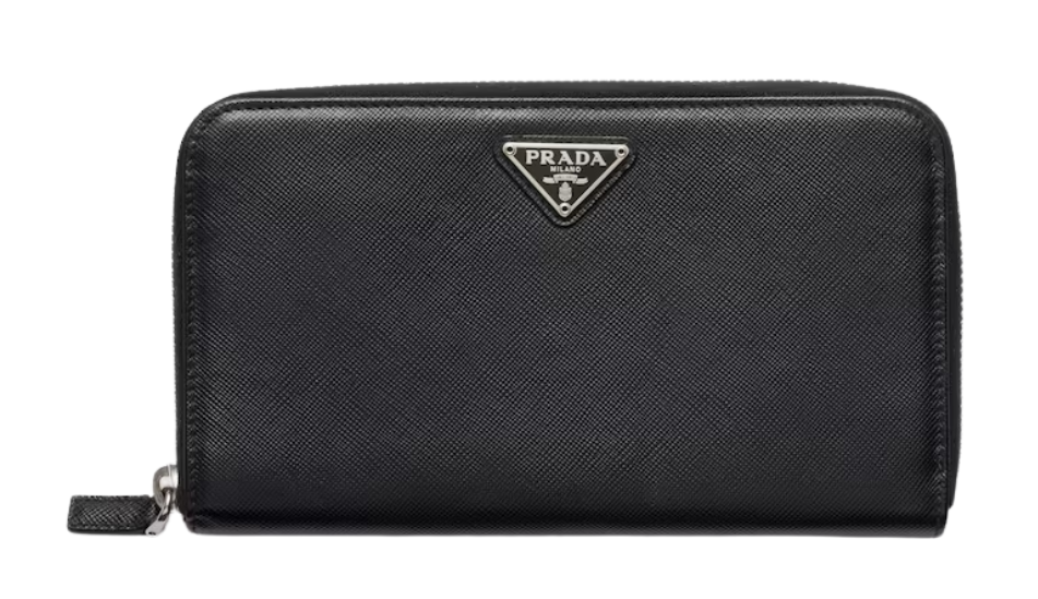 Large Saffiano Leather Wallet