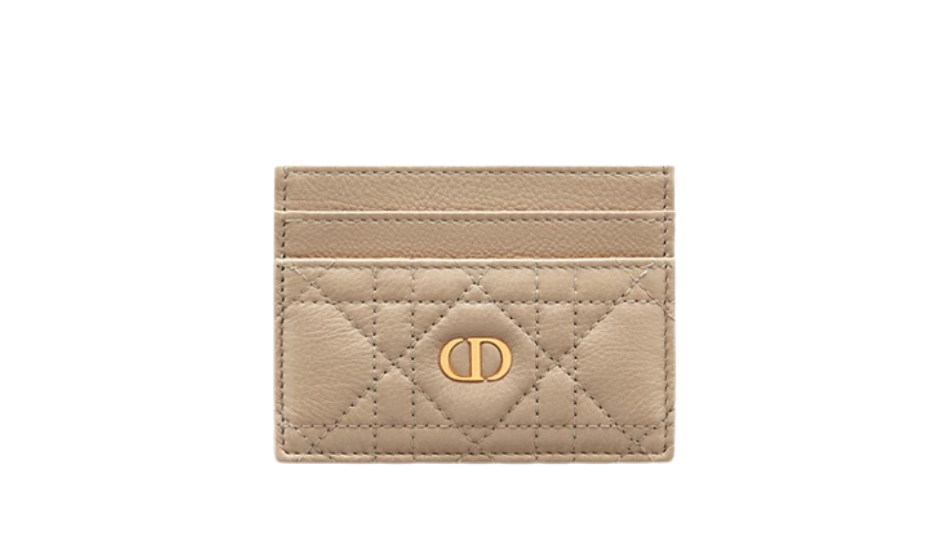 Dior Caro Freesia Card Holder