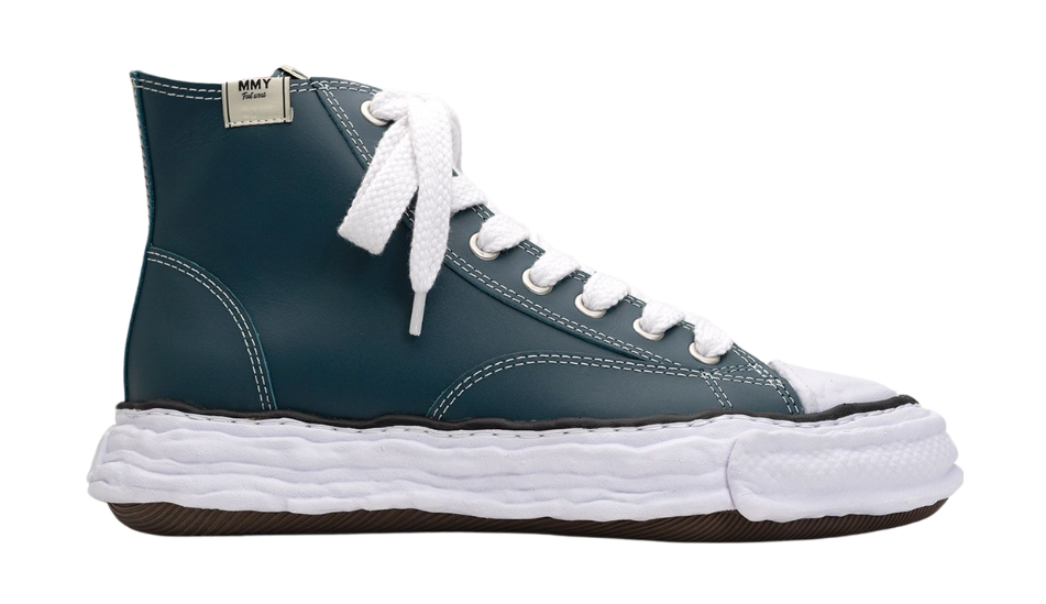 "PETERSON23" OG Sole Leather High-top Sneaker