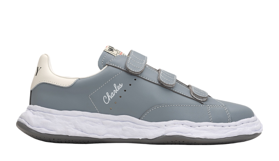 "CHARLES" OG Sole Leather Low-top Verclo Sneaker