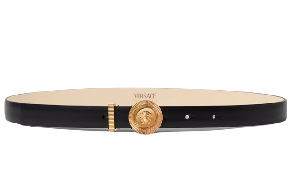 Medusa Biggie Leather Belt 2 cm