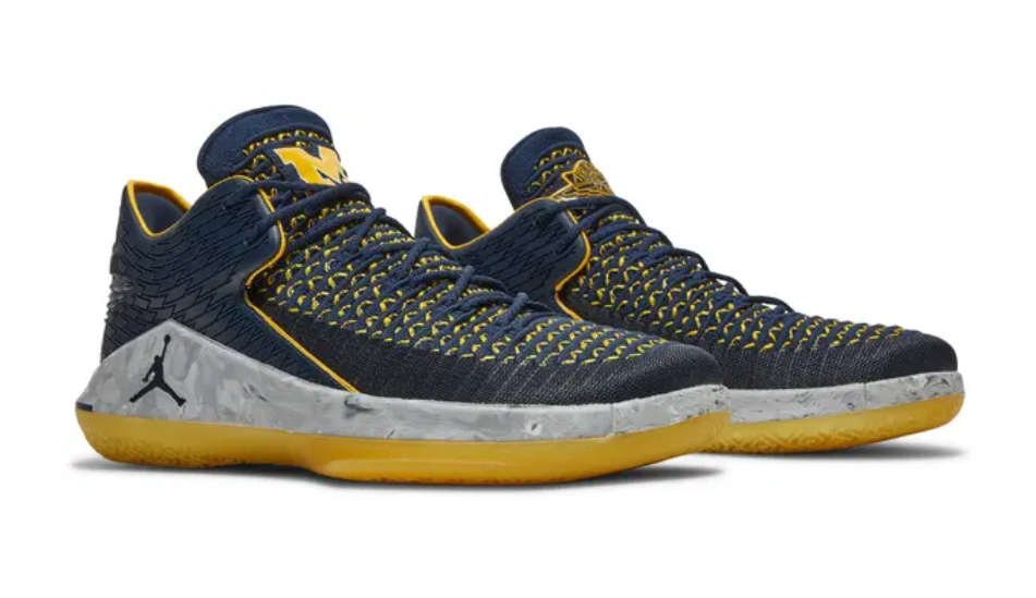 Air Jordan 32 Low 'Michigan Wolverines'