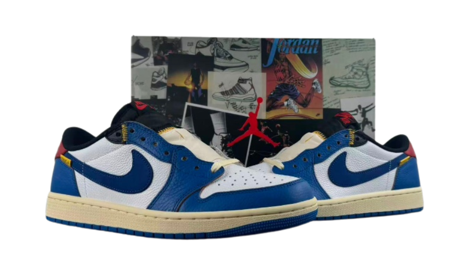 Jordan 1 generation Air Jordan 1 Low UN white blue yellow UN low top