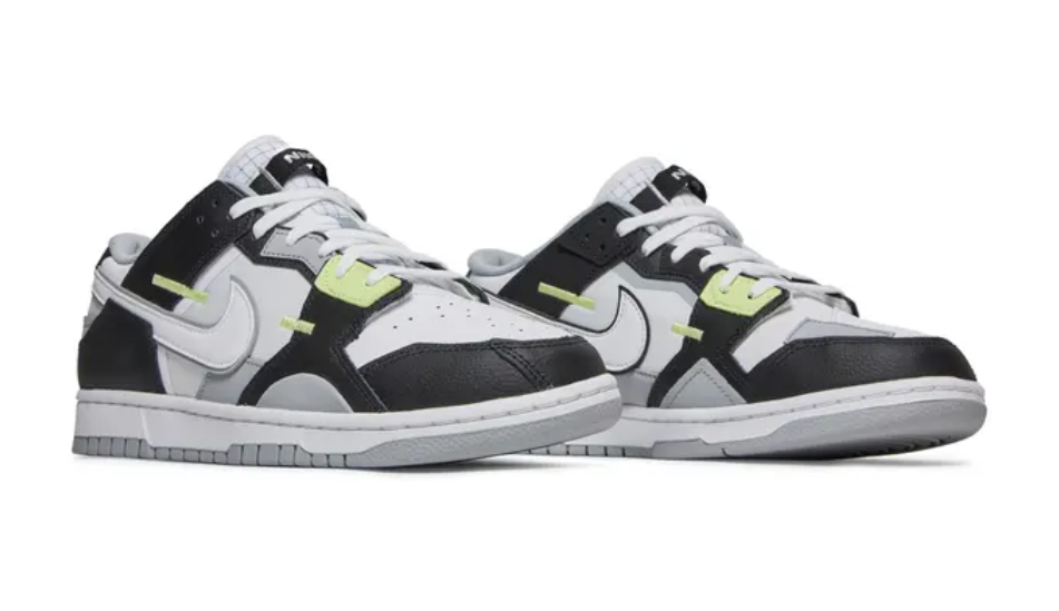 Dunk Scrap 'Wolf Grey Light Lemon Twist'