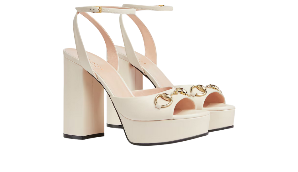 Women's Horsebit platform sandal