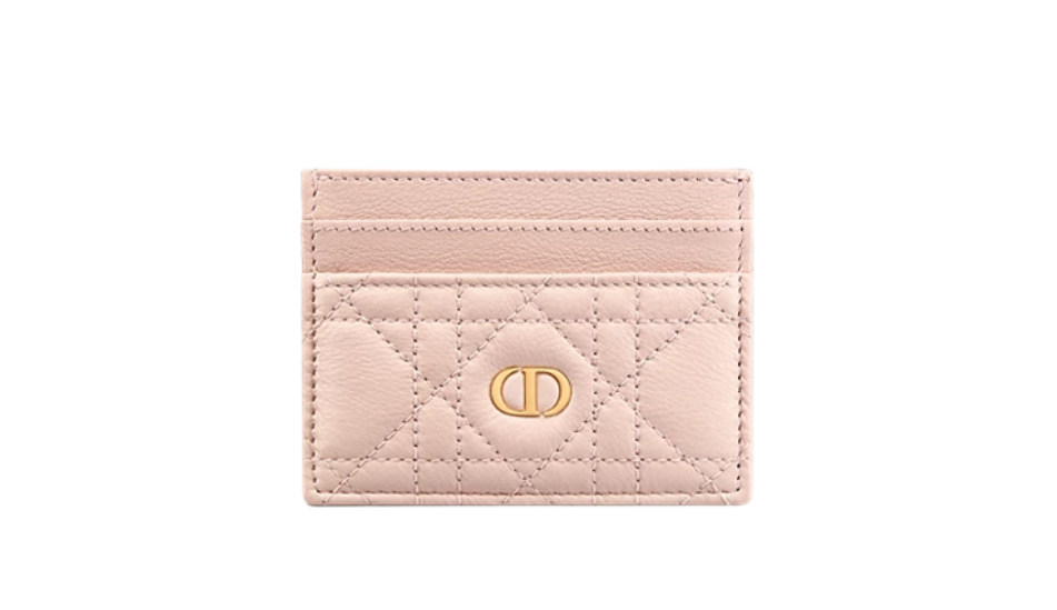 Dior Caro Freesia Card Holder