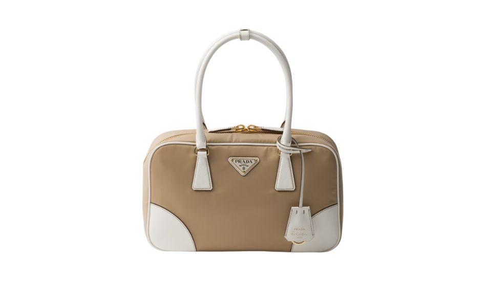 Prada Re-Edition 1978 medium Re-Nylon and Saffiano leather two-handle bag