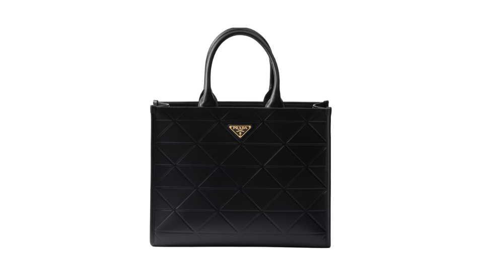 Medium Prada Symbole leather bag