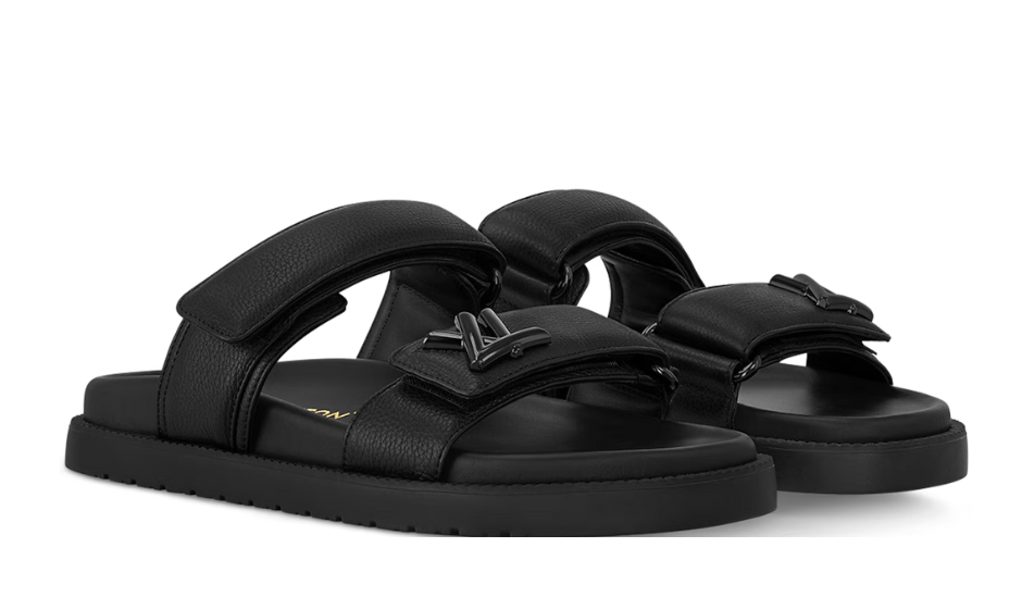 LV Sunset Flat Comfort Mule