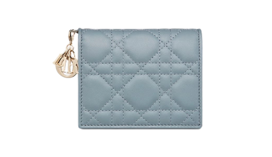 Mini Lady Dior Gardenia Wallet