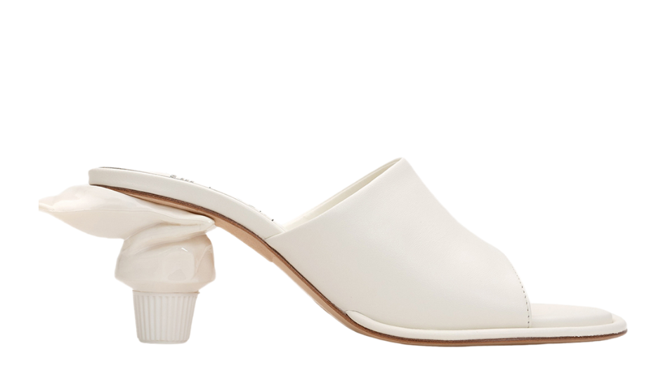 Toothpaste Heel Sandal