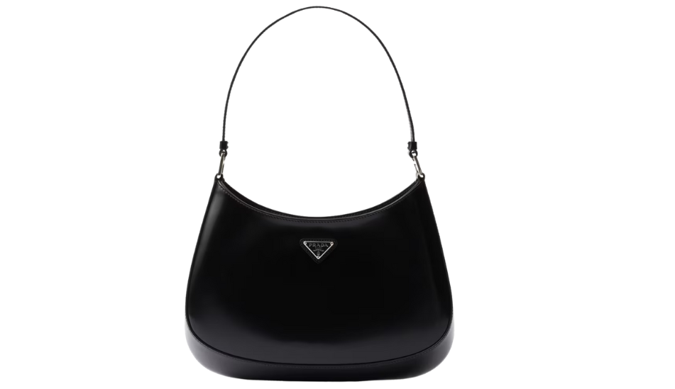 Prada Cleo brushed leather shoulder bag