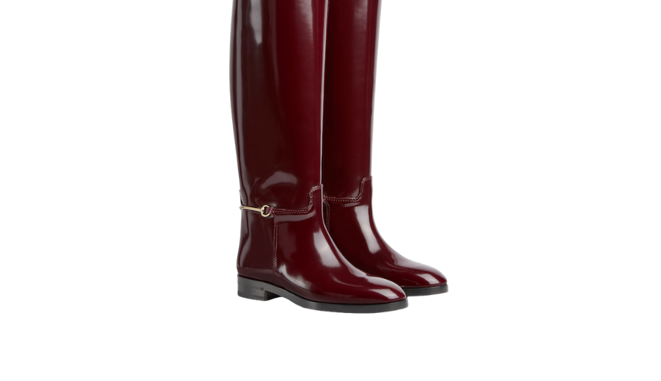 Women's slim Horsebit boot