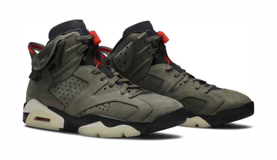 Travis Scott x Air Jordan 6 Retro 'Olive'