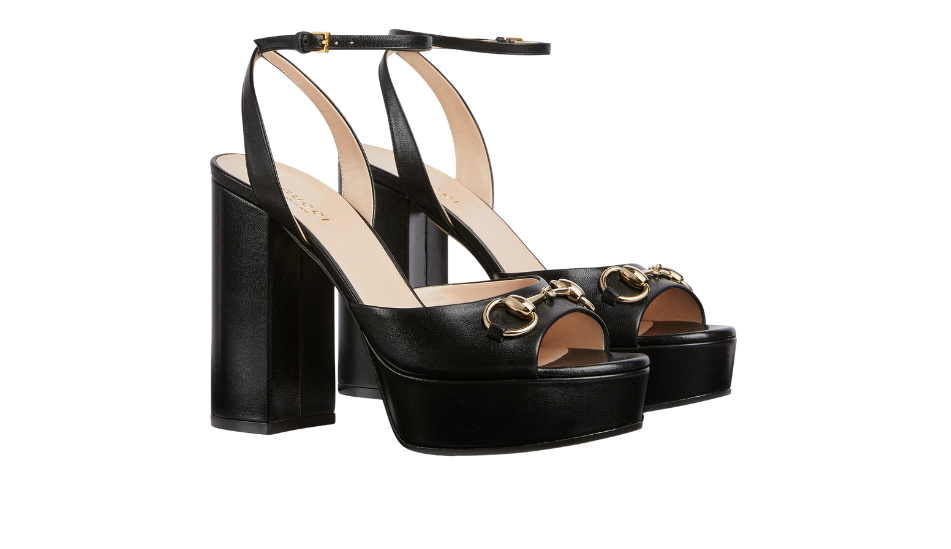 Women's Horsebit platform sandal