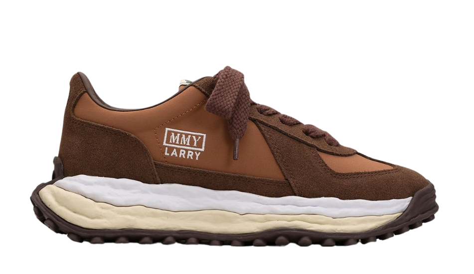 "LARRY" OG Sole Mix Material Low-top Sneaker