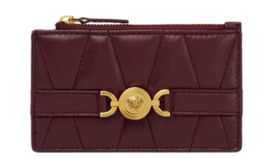 Medusa '95 Quilted Zip Card Holder