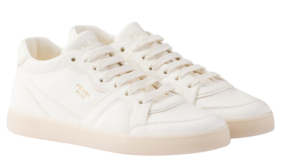 Nappa leather sneakers