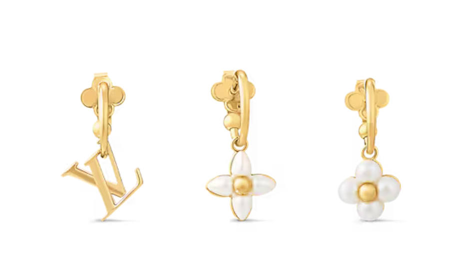 LV Floragram Earrings