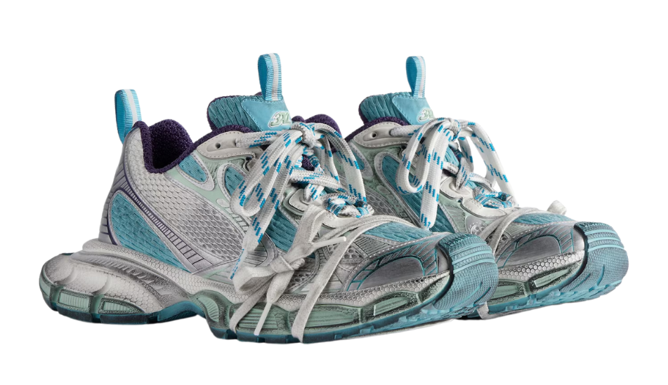 Women's 3xl Sneaker in Light Blue/white/purple