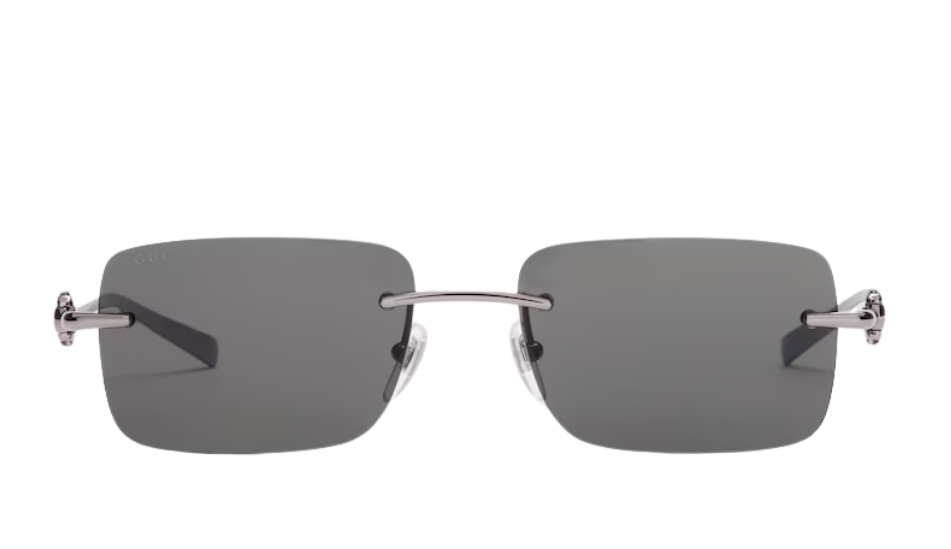 Rectangular frame sunglasses