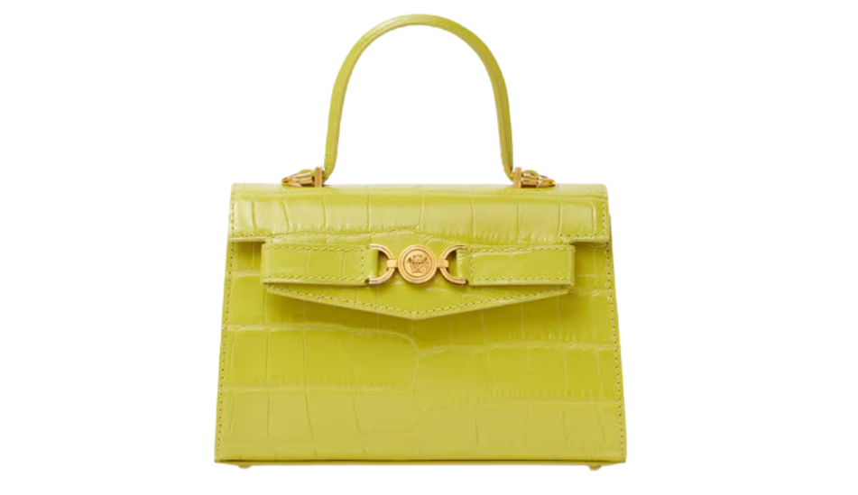 Croc-Effect Medusa '95 Small Handbag
