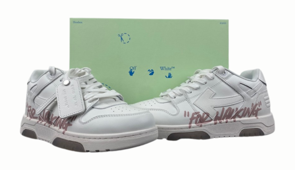 Off-White Wmns Out of Office 'For Walking - White Peach'