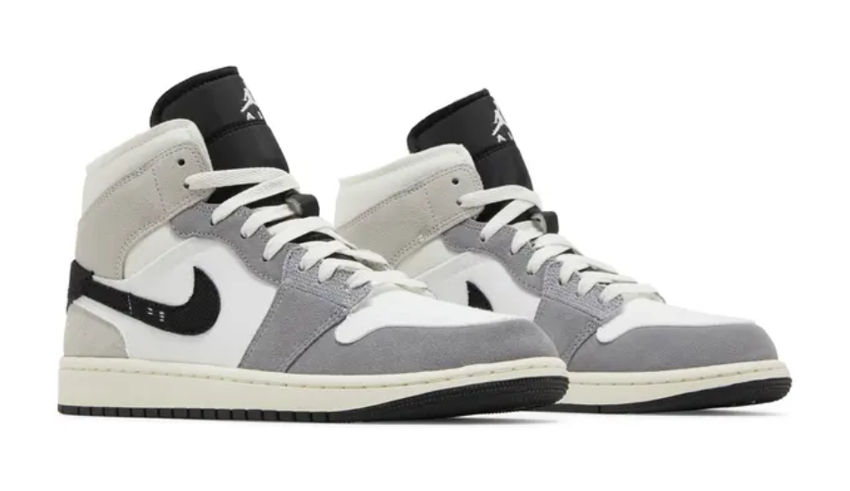 Air Jordan 1 Mid SE Craft 'Inside Out - Cement Grey'