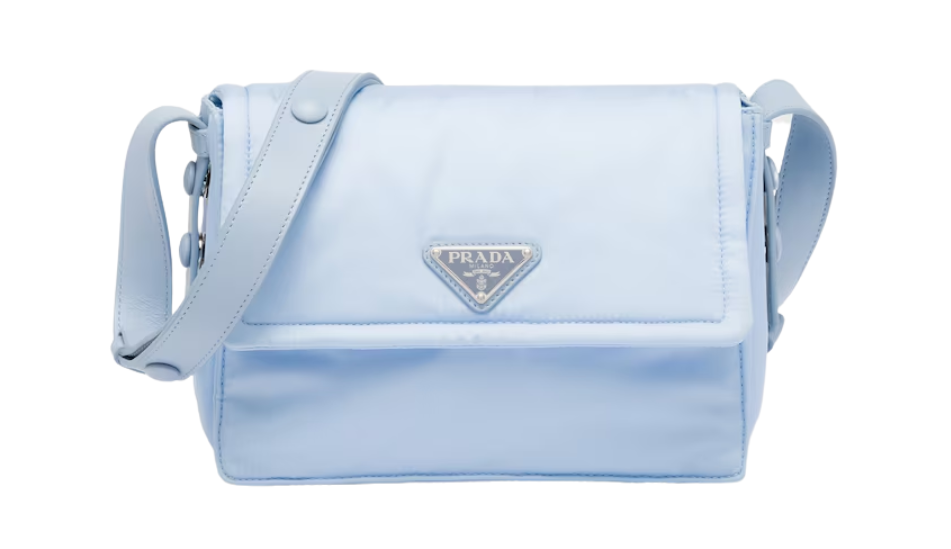 Small padded Re-Nylon shoulder bag