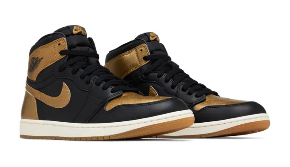 Air Jordan 1 Retro High OG 'Black Gold'