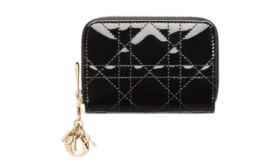 Small Lady Dior Voyageur Coin Purse
