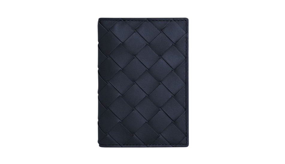 Intrecciato Flap Card Case