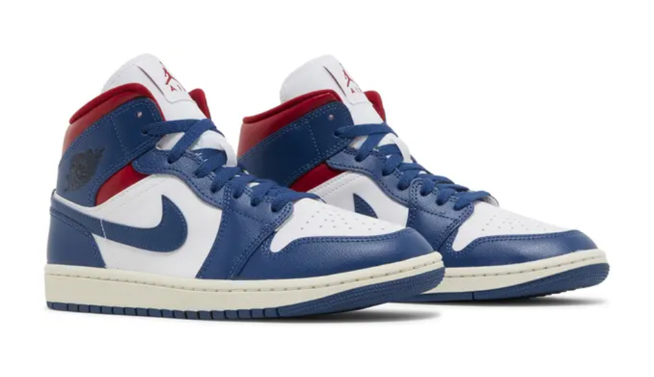 Wmns Air Jordan 1 Mid 'French Blue'
