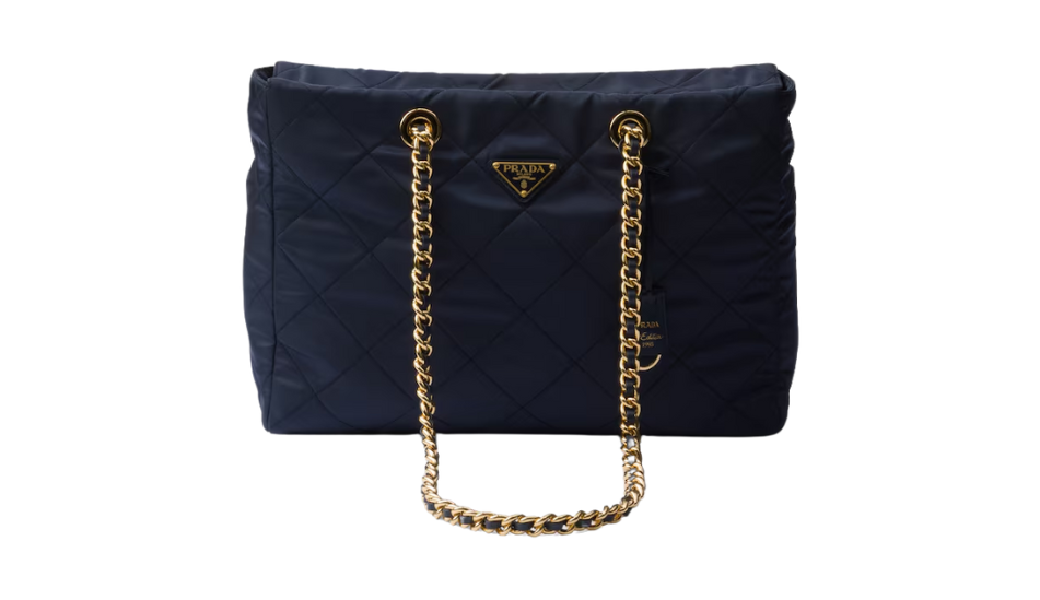 Prada Re-Edition 1995 Chaîne large Re-Nylon bag