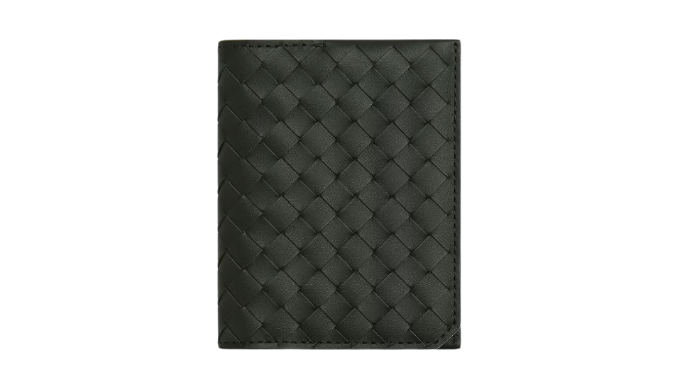 Intrecciato Piccolo Flap Card Case