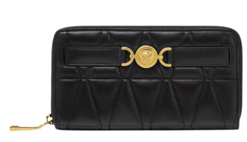 Medusa '95 Quilted Long Wallet