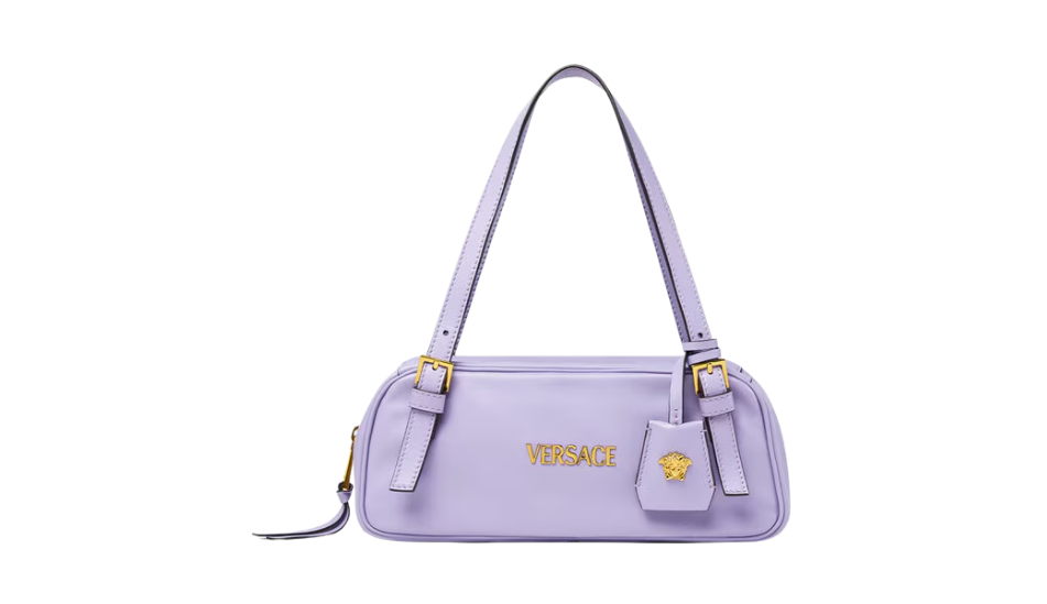 Versace Tag Bowling Shoulder Bag