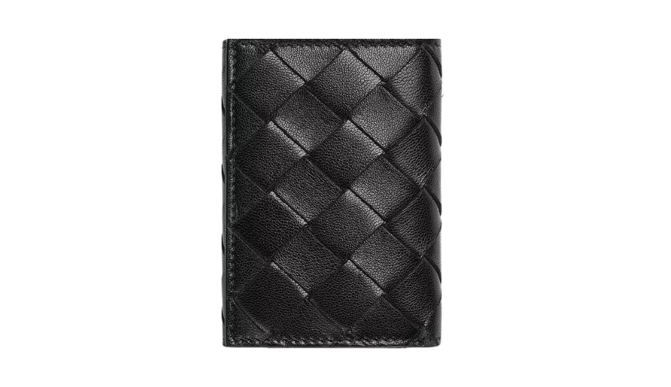 Intrecciato Tiny Tri-Fold Wallet