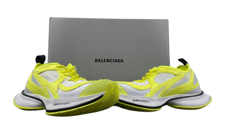 Balenciaga Circuit Sneaker 'Worn-Out - Neon Yellow'
