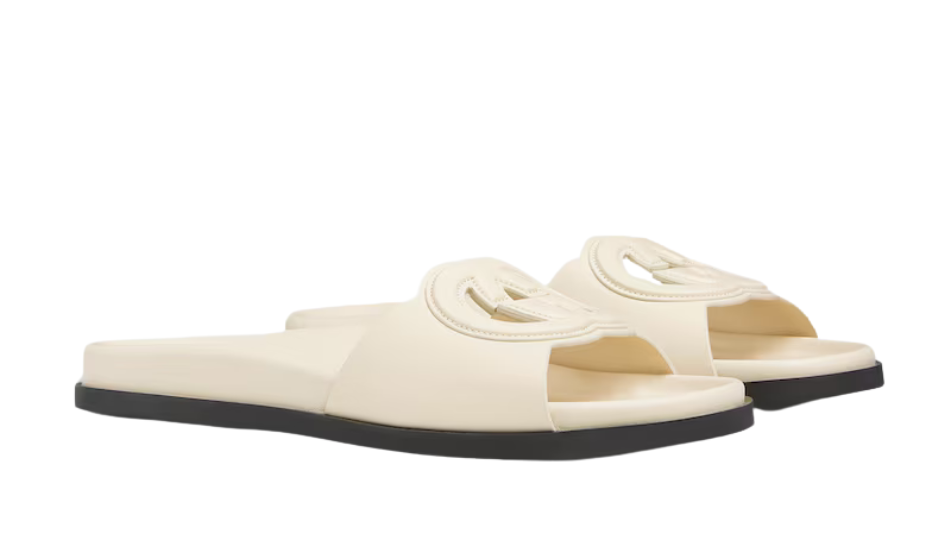 Women's Interlocking G slide sandal