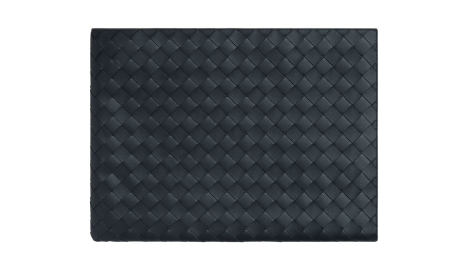 Intrecciato Half Zipped Pouch