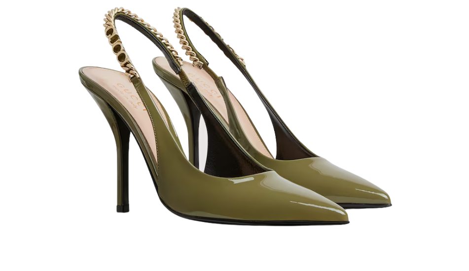 Gucci Signoria slingback pump
