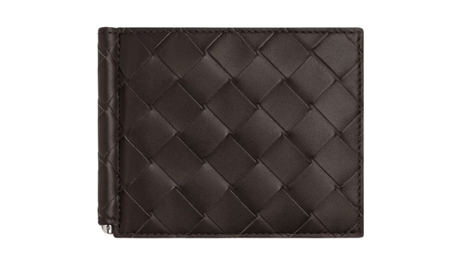 Intrecciato Bill Clip Wallet