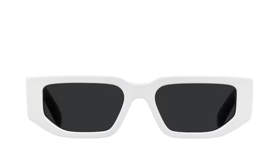 Sunglasses with triangle logo